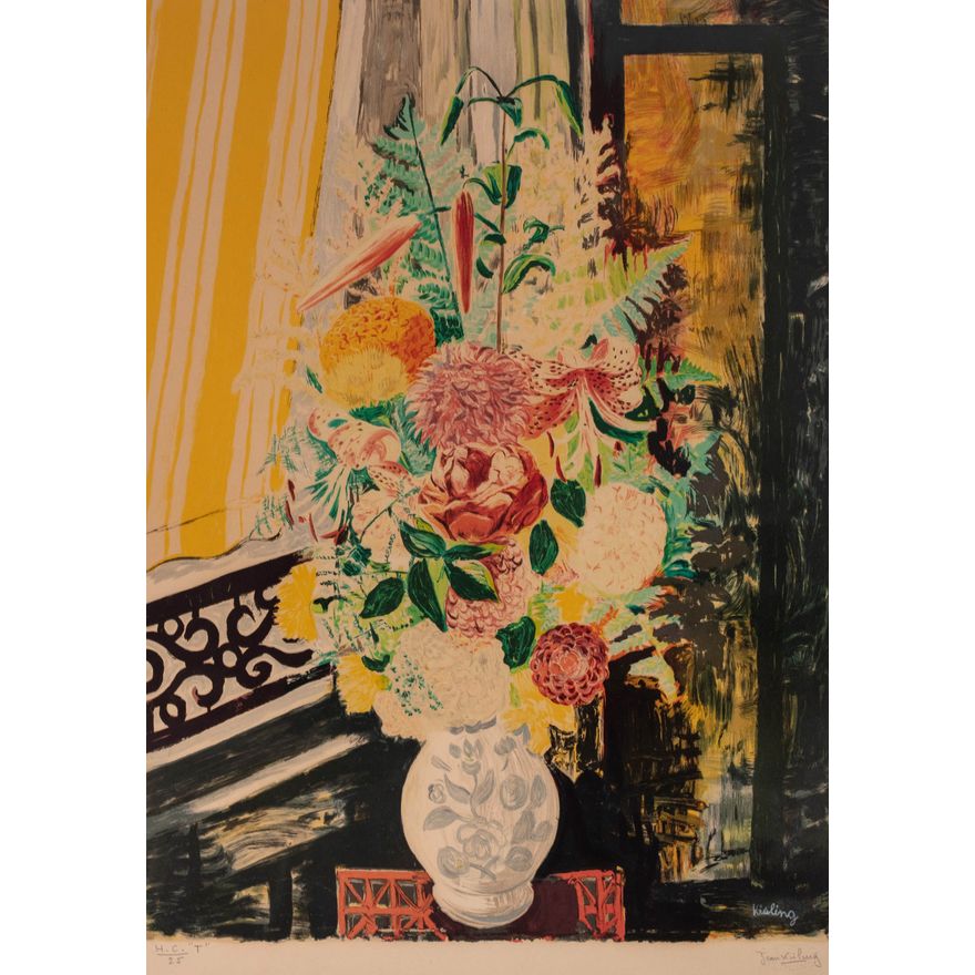 Mojżesz Kisling | Kwiaty w wazonie
