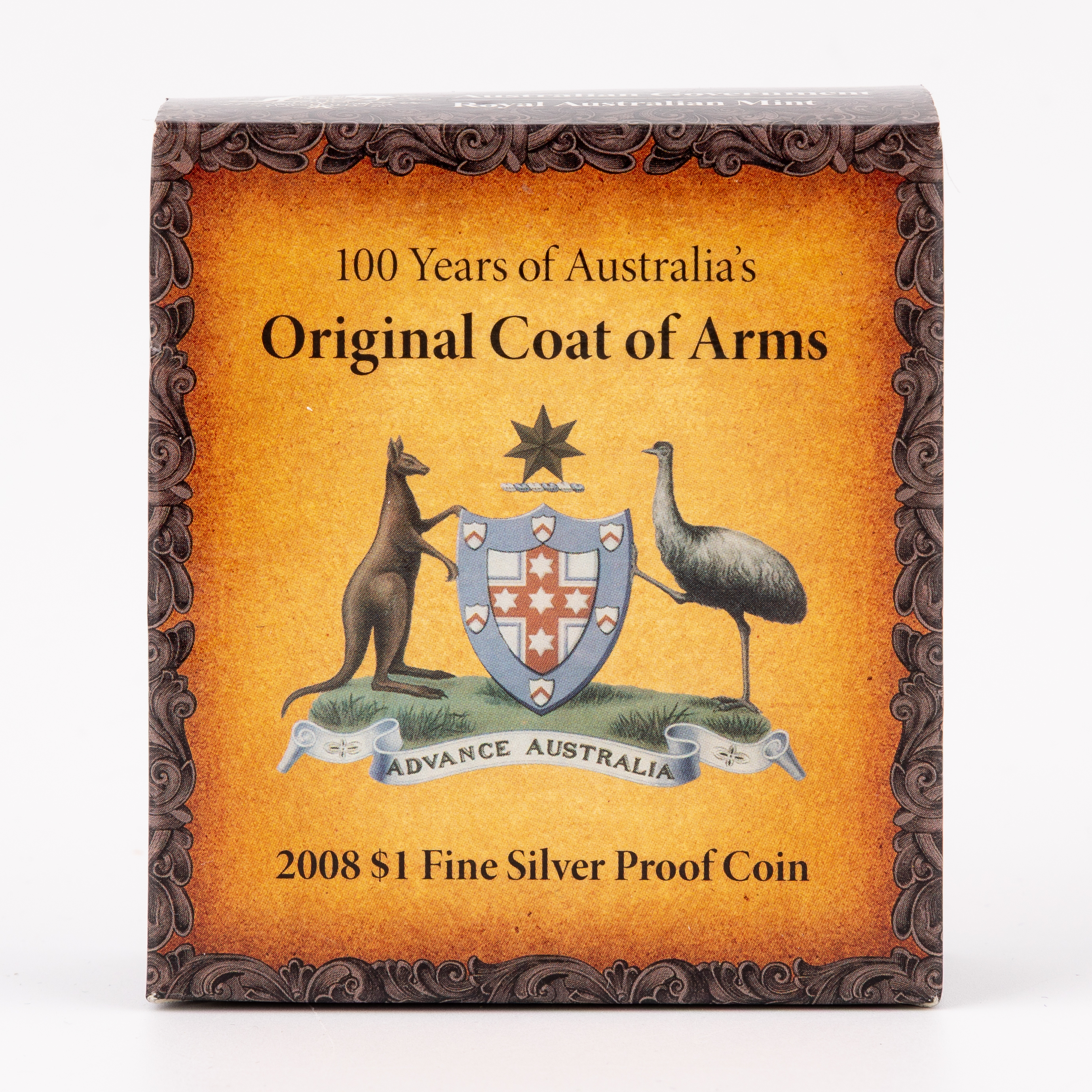 Elizabeth II, RAM - 100 Years of Australia's Coat of Arms, One Dollar, 2008, FDC