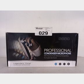 STUDIO RECORDING CONDENSER MICROPHONE KIT FOR NETWORK BROADCASTING BM8W - GOLD / BLACK -