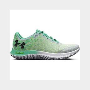 Under Armour Women s Flow Velociti Wind 2 Running Shoes - White/Green Breeze/Black-Women UK 8-51719/1168 B2(S8)