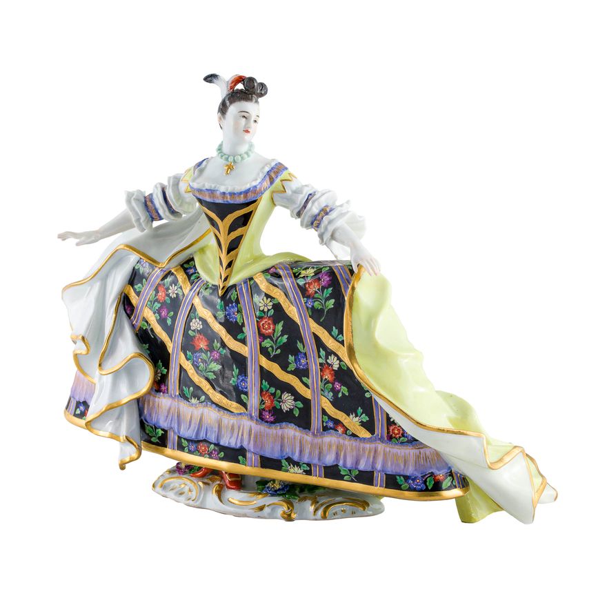 Figura mezzosopranistki Faustiny Bordoni, Miśnia, kon. XIX w.