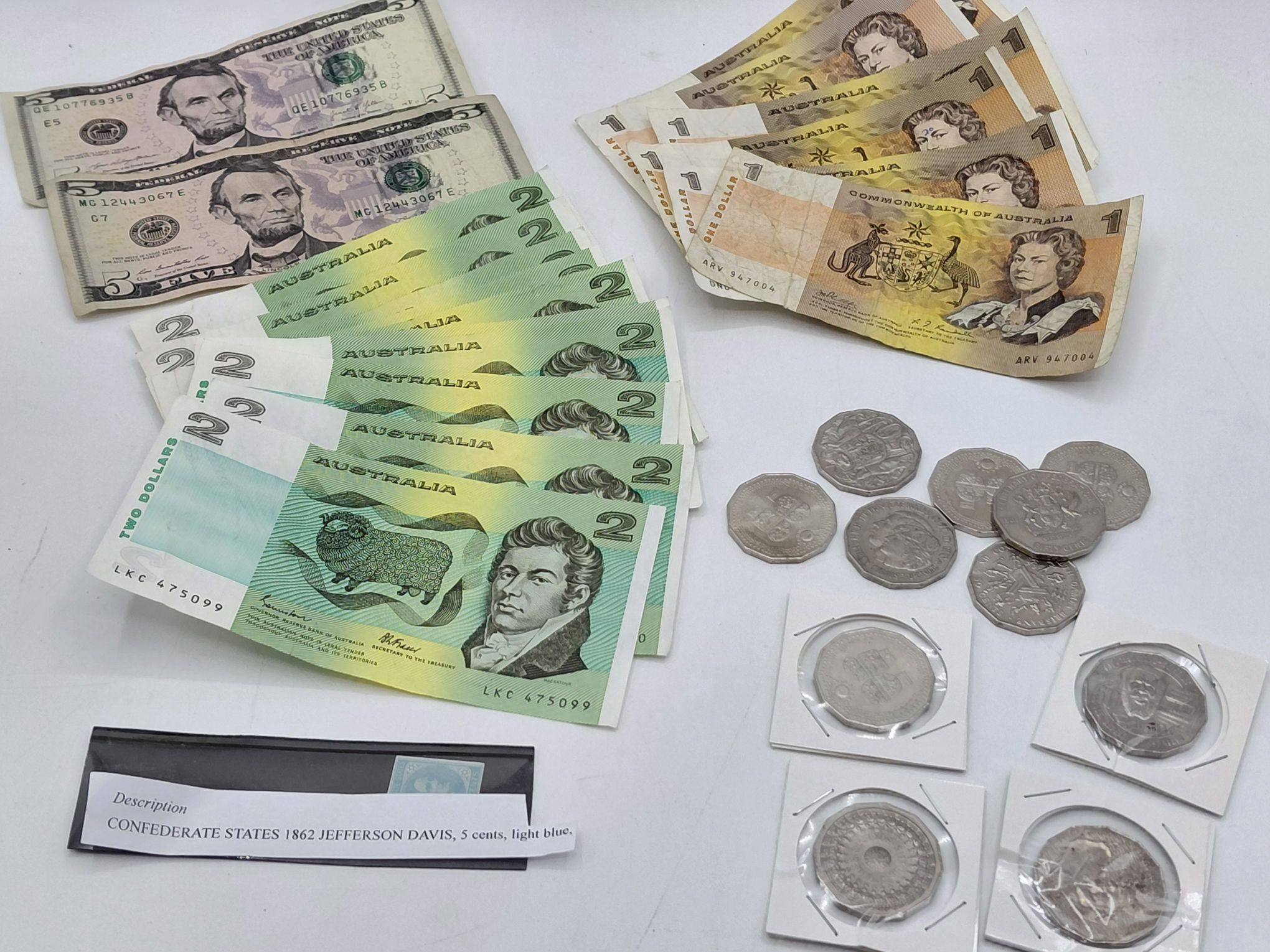 COINS AND NOTES