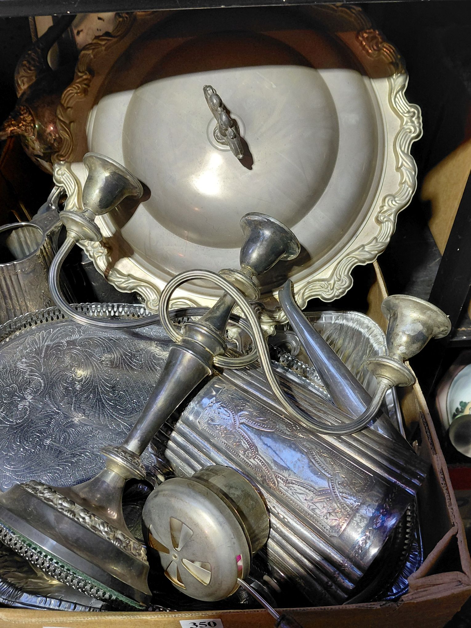 350 · SILVERPLATED WARE