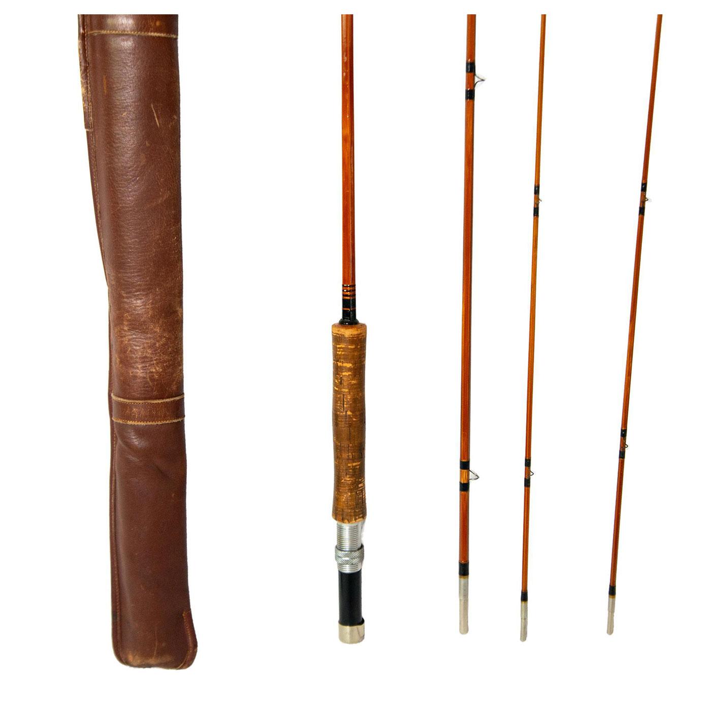L.L.Bean Bamboo Fly Rod Beans Double L 9 Ft. 3pc 5-6 Wt.