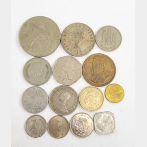 COINS ASSORTED - GOLD REEF CITY 1986 ELIZABETH DGREG FD 1977