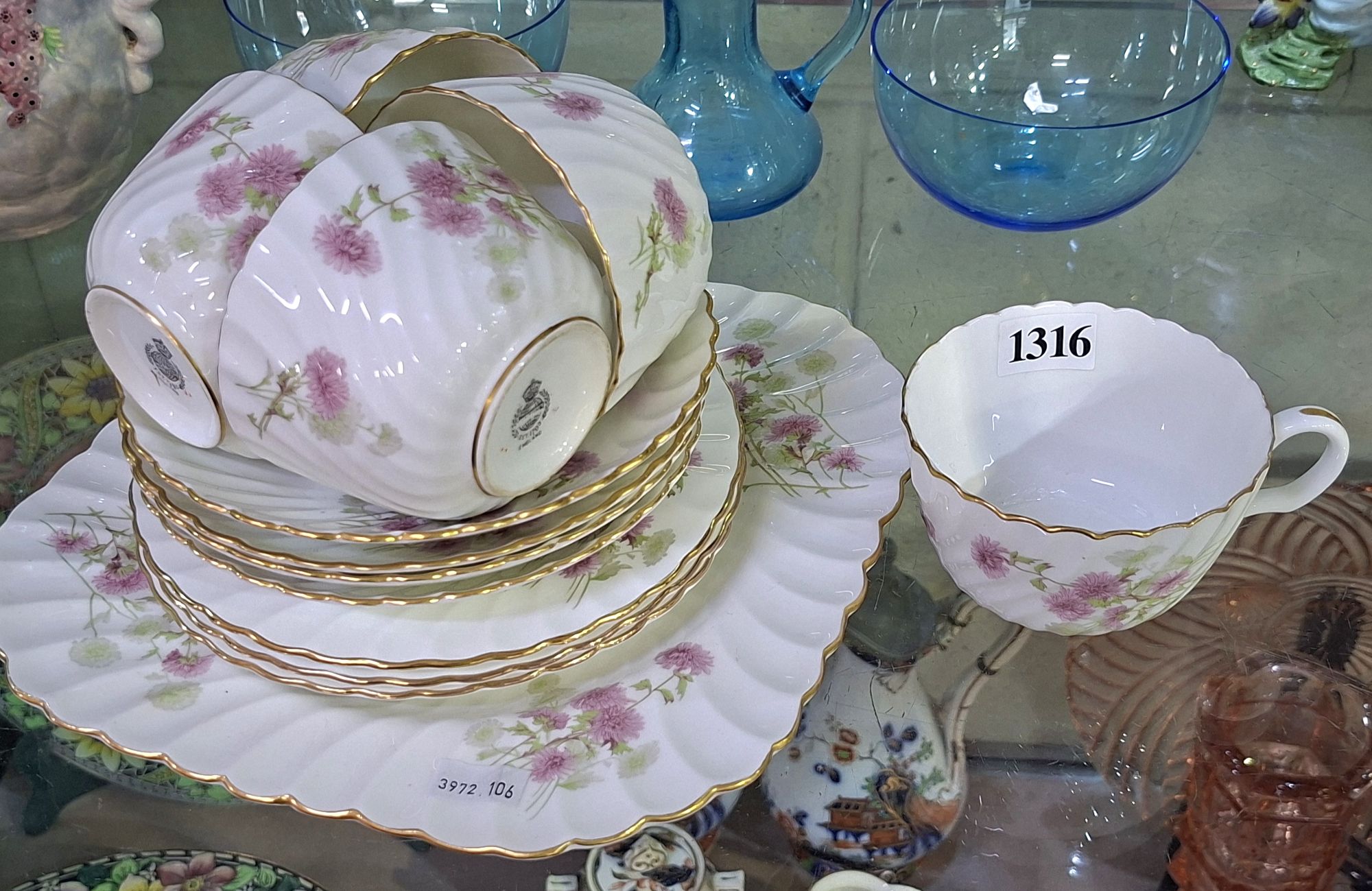 1316 · EARLY MINTONS PART TEA SERVICE