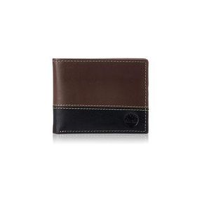 Timberland Men�s Leather Passcase Trifold Wallet Hybrid Commuter|