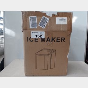 QUICK ICE-MAKER COUNTER-TOP ICE MAKER MACHINE 8 MINS 9 BULLET ICE - SILVER