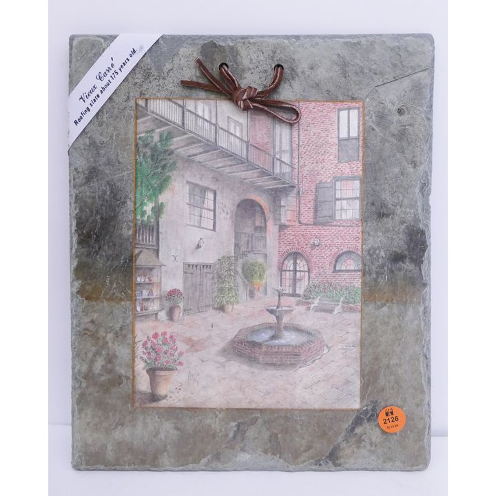 New Orleans Roof Tile Plaque- 12x10''