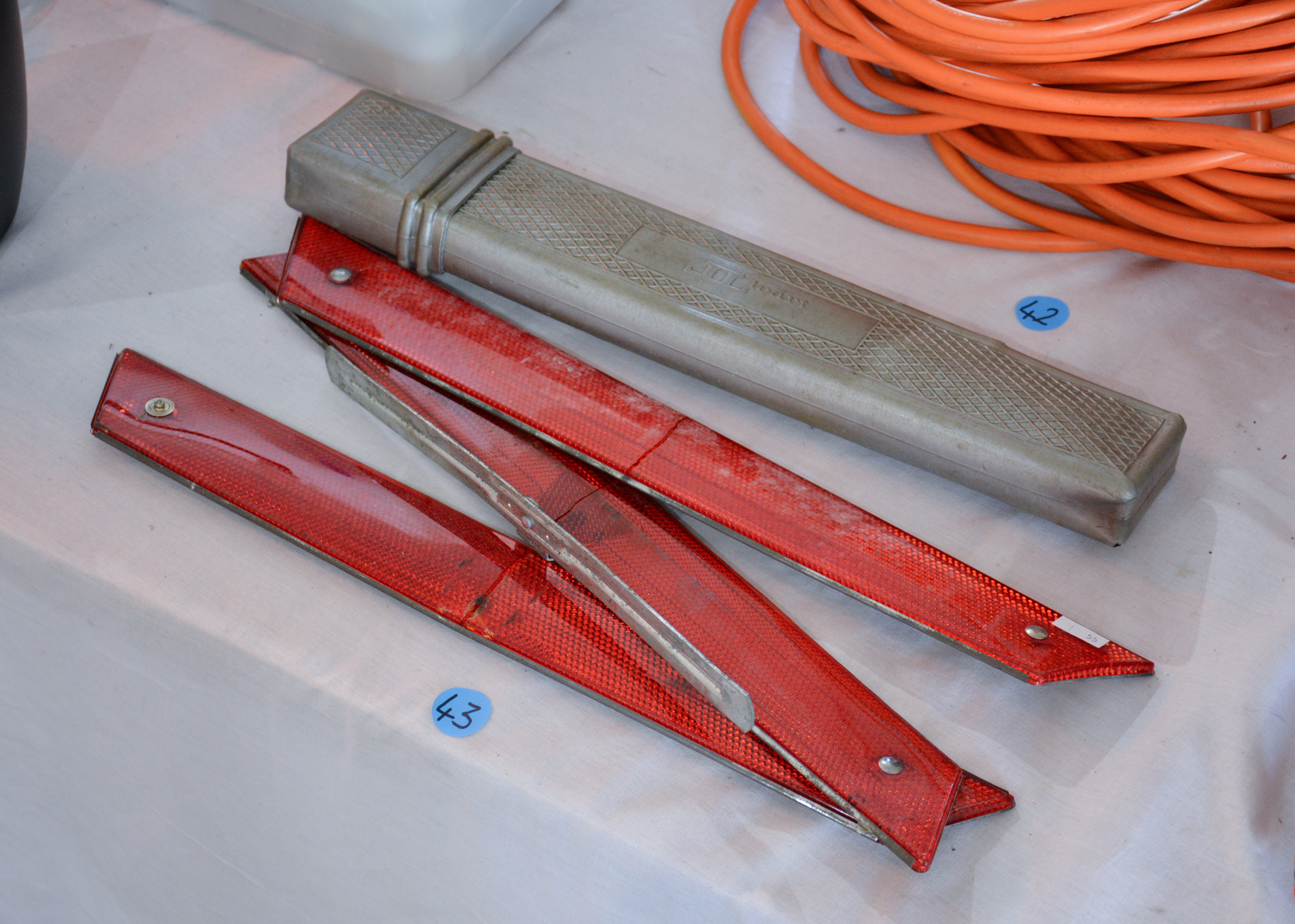 Vintage Automotive Warning Triangle — NZ auction result