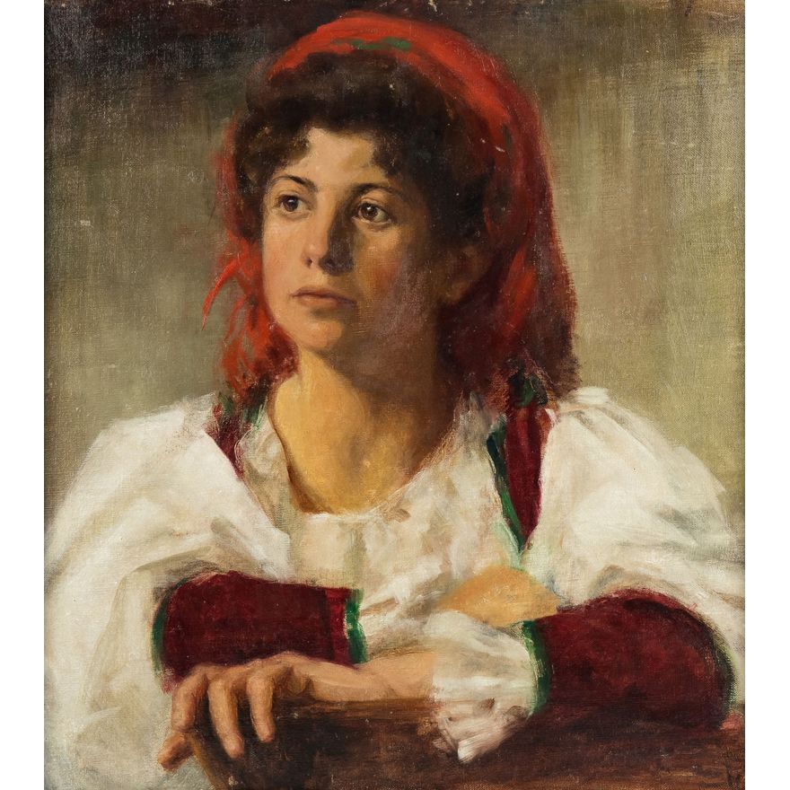 MN | Portret dziewczyny, ok. 1900 r.