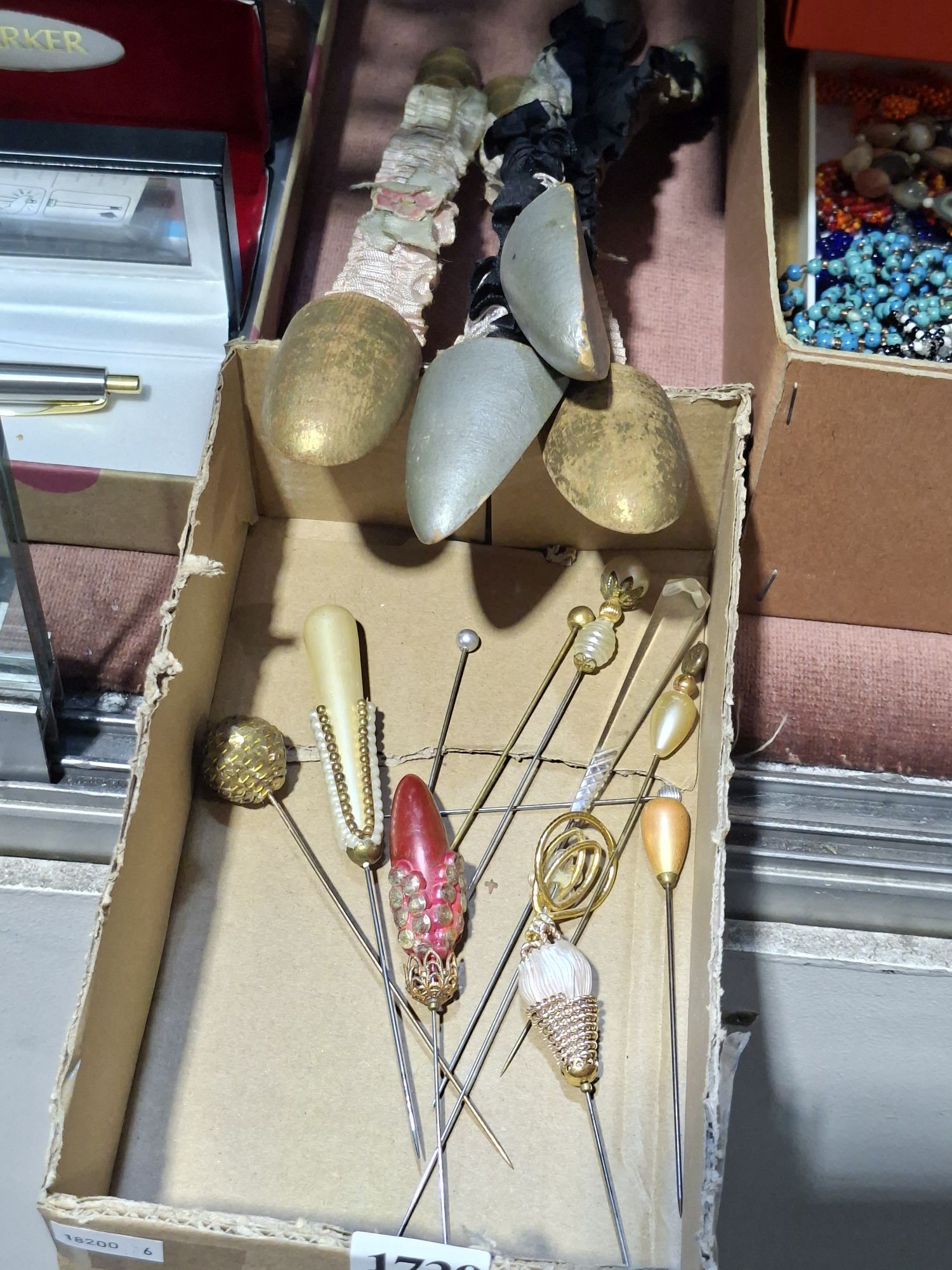 Vintage Hat Pins An Shoe Stretchers