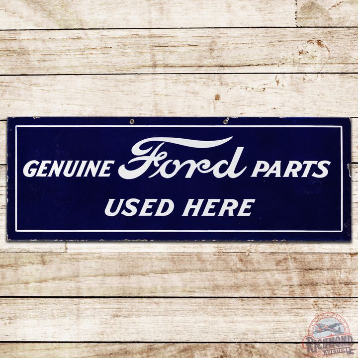Genuine Ford Parts Used Here SSP Sign - 9