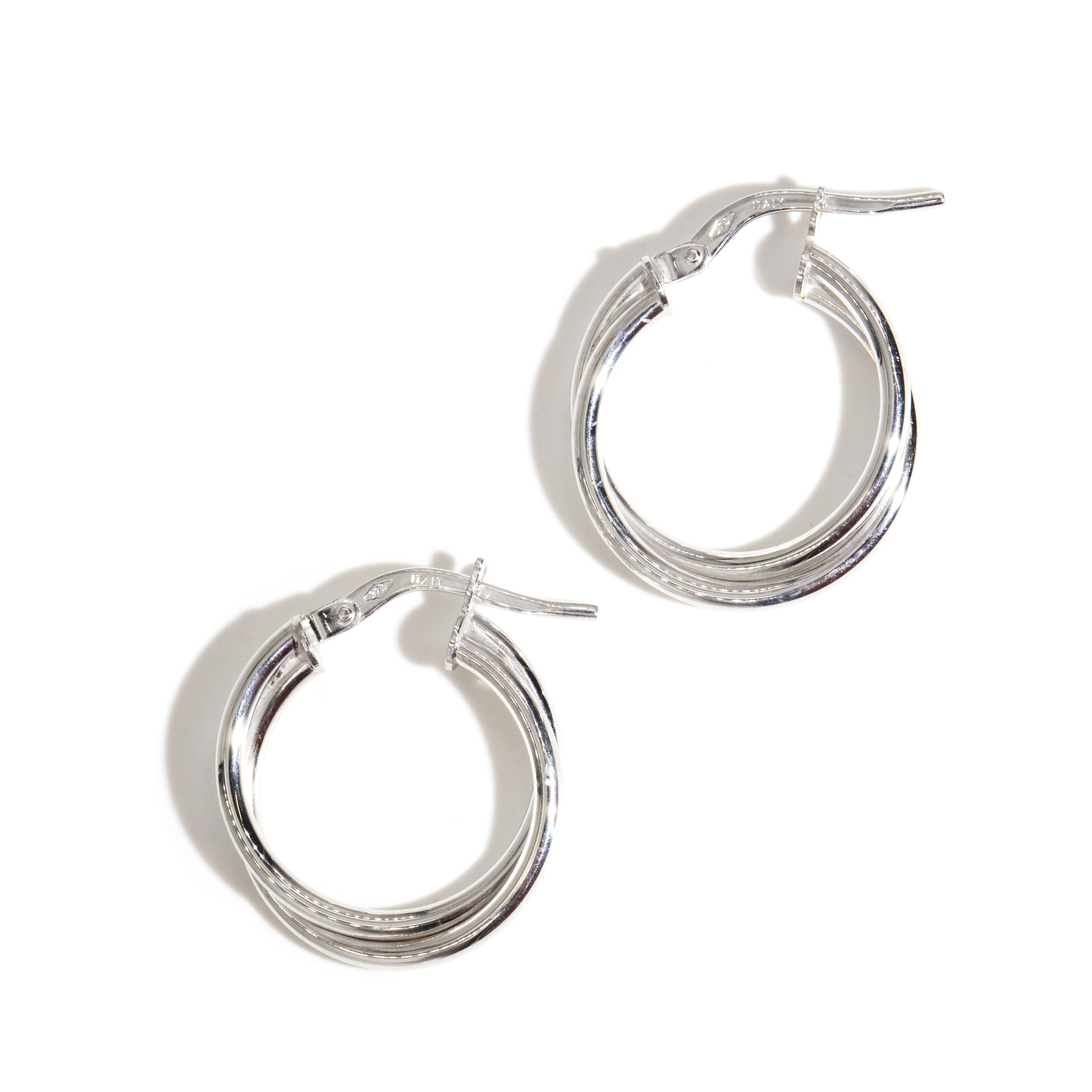 Italian Made 9ct Gold Earrings,