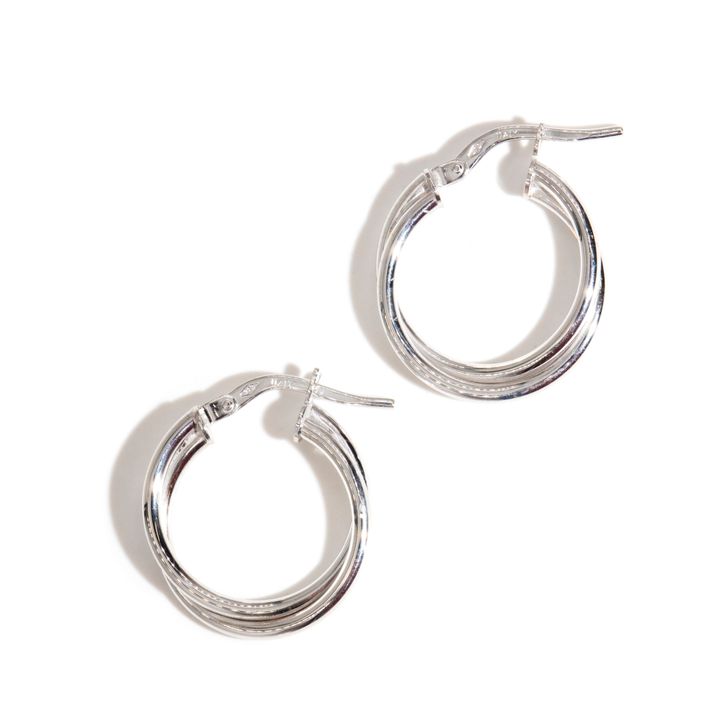 Italian Made 9ct Gold Earrings,