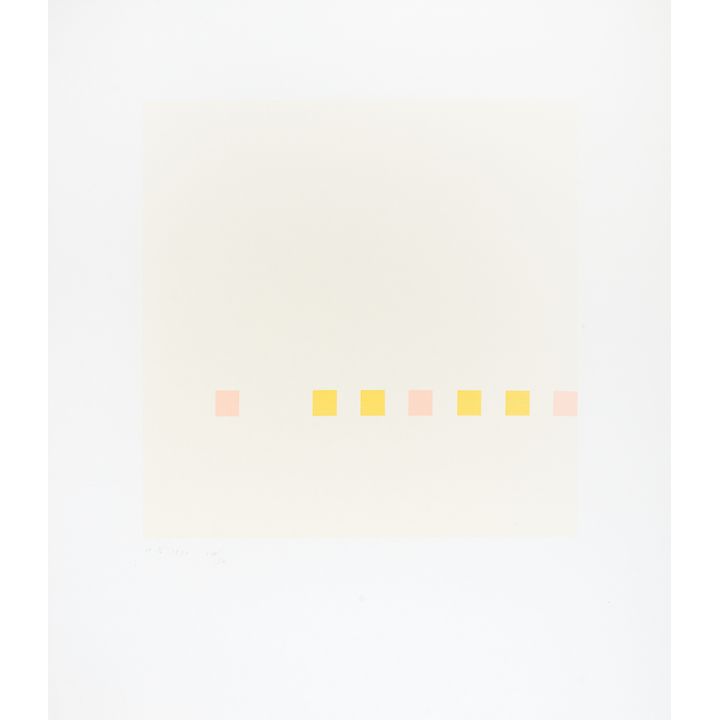 Antonio Calderara Untitled 1970 / Untitled 1972