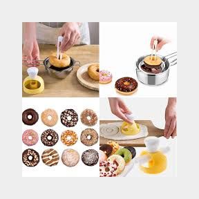 Doughnut cutter molder Baking Mold - Bakeware Dounut Mould Bar 9902006472472 - 51748/15106