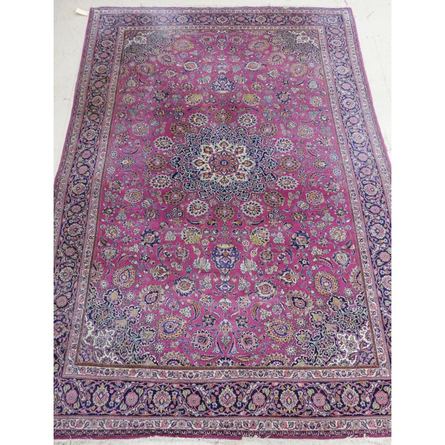 Semi Antique Persian Tabriz Ardabil Room Size Rug