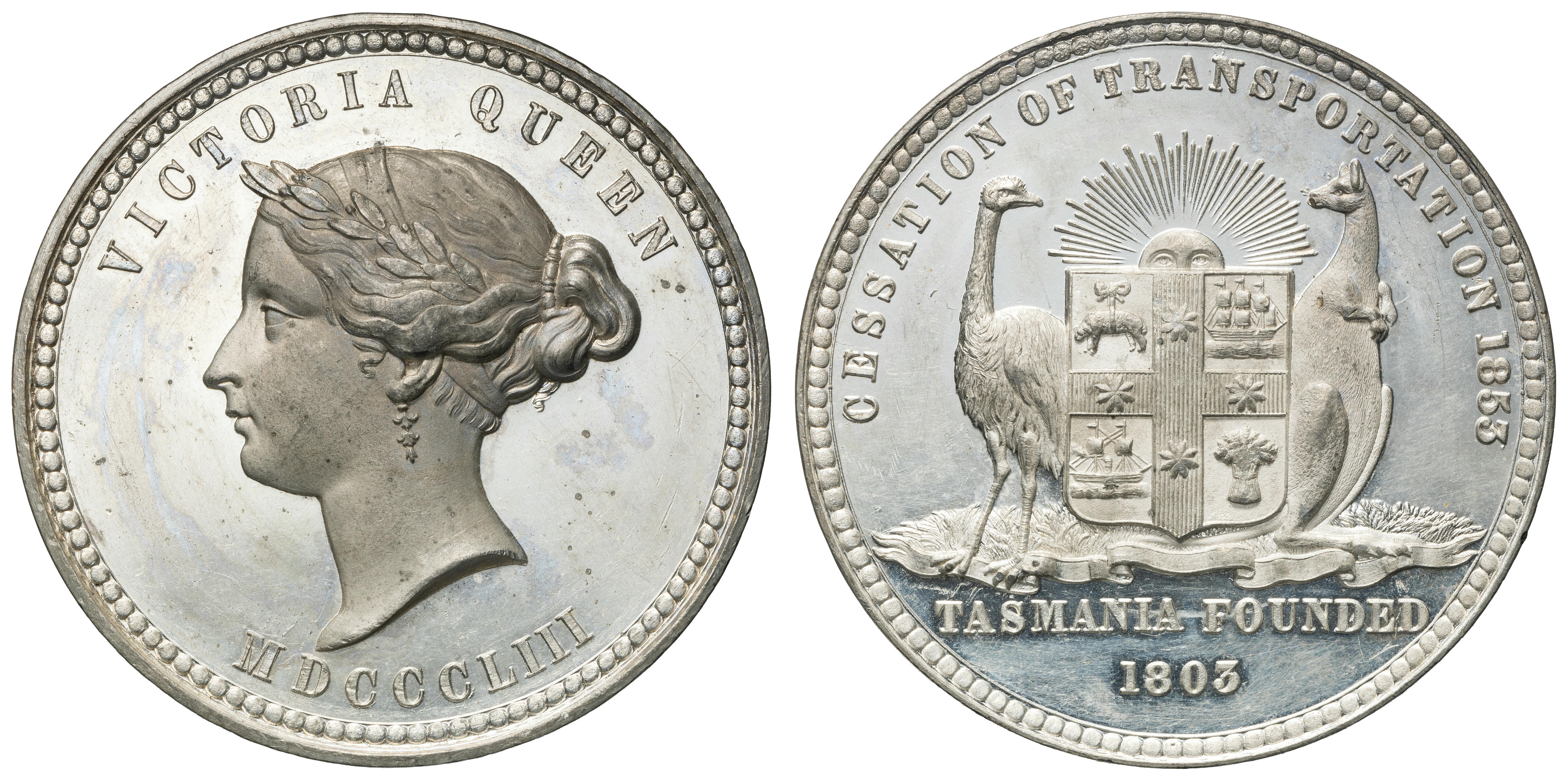 Cessation of Transportation, Tasmania, 1803, UNC