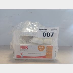 NUK FC TEMPERATURE CONTROL 4 BOTTLE CRATE STARTERPACKSTD-SIL TEAT-CONFETTI -