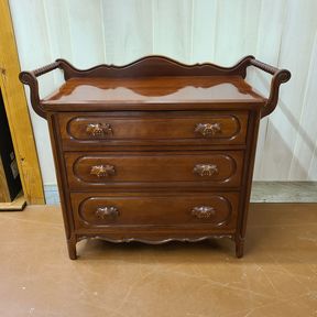 Beautiful Lillian Russell Designed Wash Stand by Davis Furniture