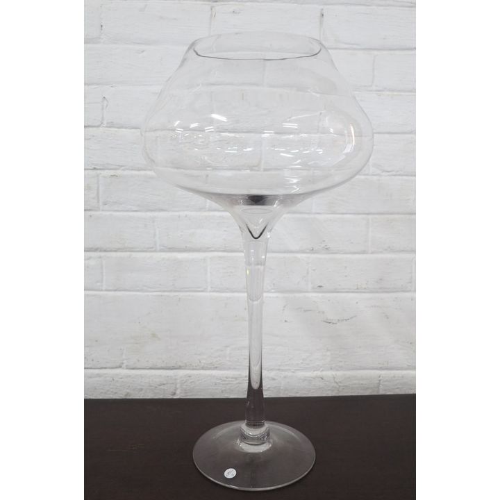 LARGE GLASS VASE