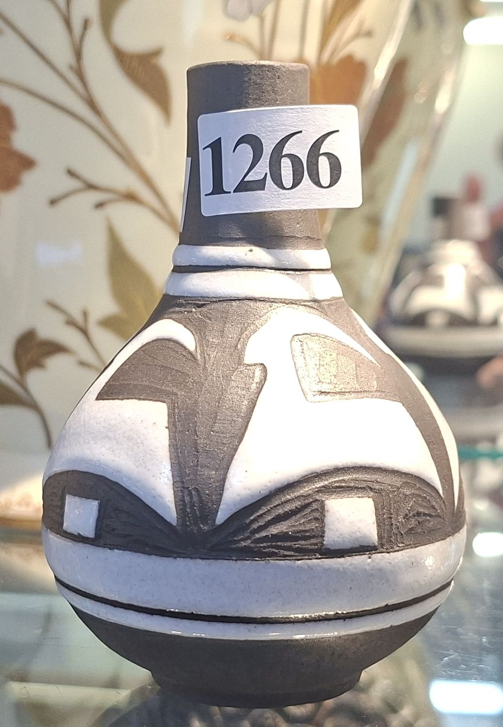 1266 · SCANDINAVIAN RETRO STONEWARE VASE