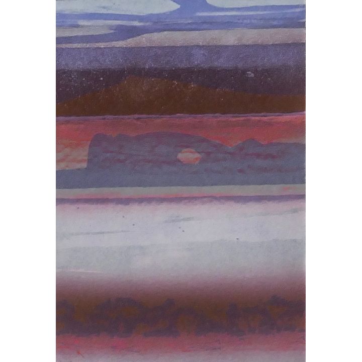 5pc Byron Gardner ''Skyline Arch'' (Dark Version) S/N 1983 Lithographs