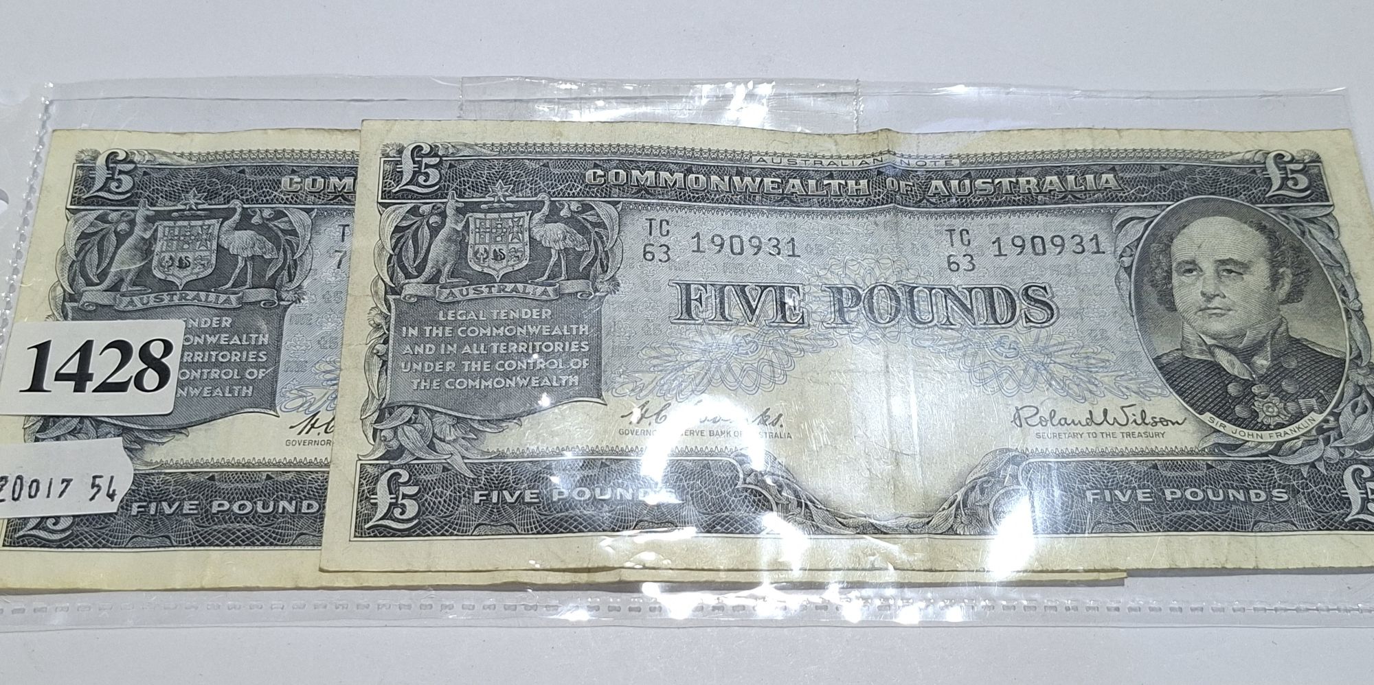 5 Pound Banknotes