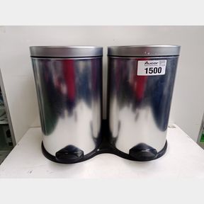 MELICONI ECOLUX 20LT + 20LT ST/ST BIN