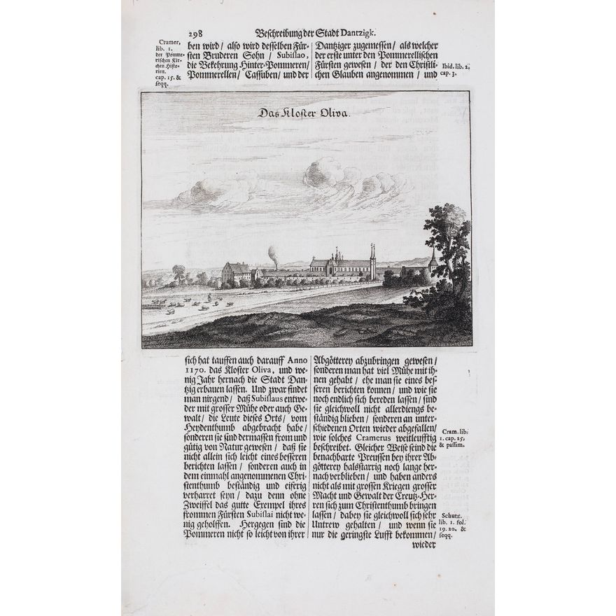 Reinhold Curicke | Das Kloster Oliva