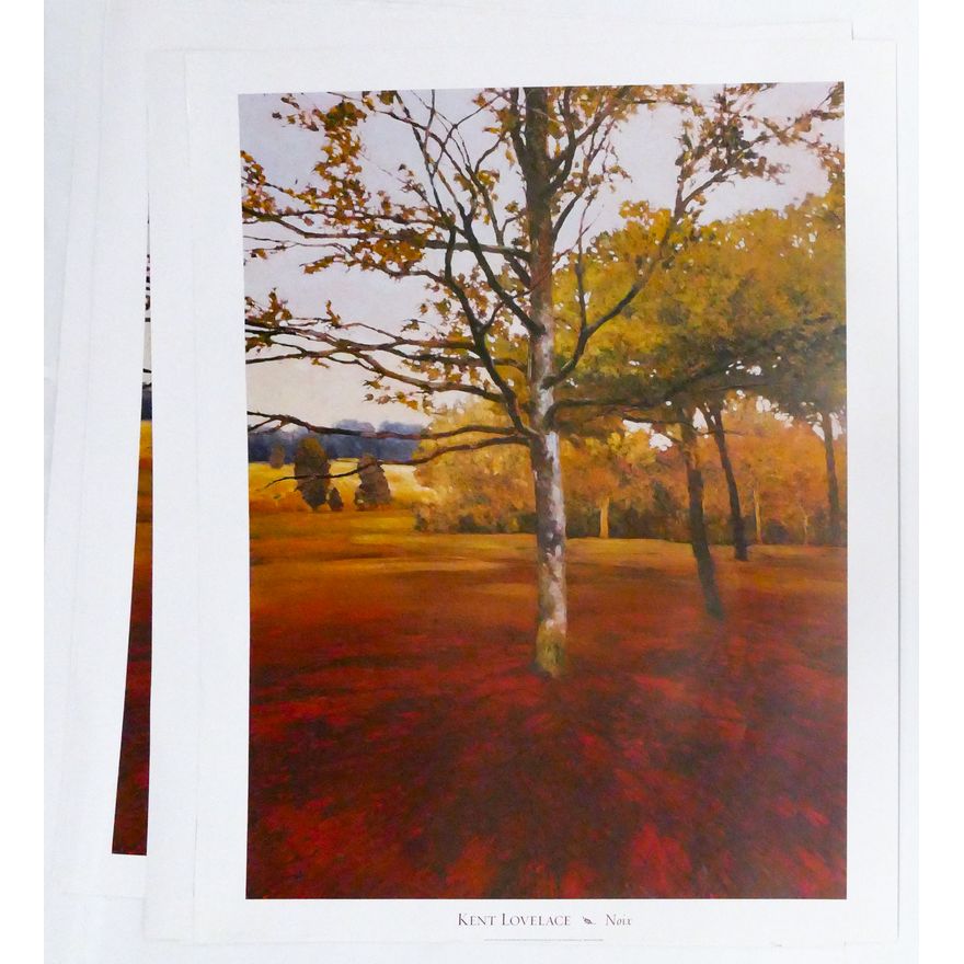13pc Kent Lovelace ''Noix'' Posters 44''x35'' Sheets.