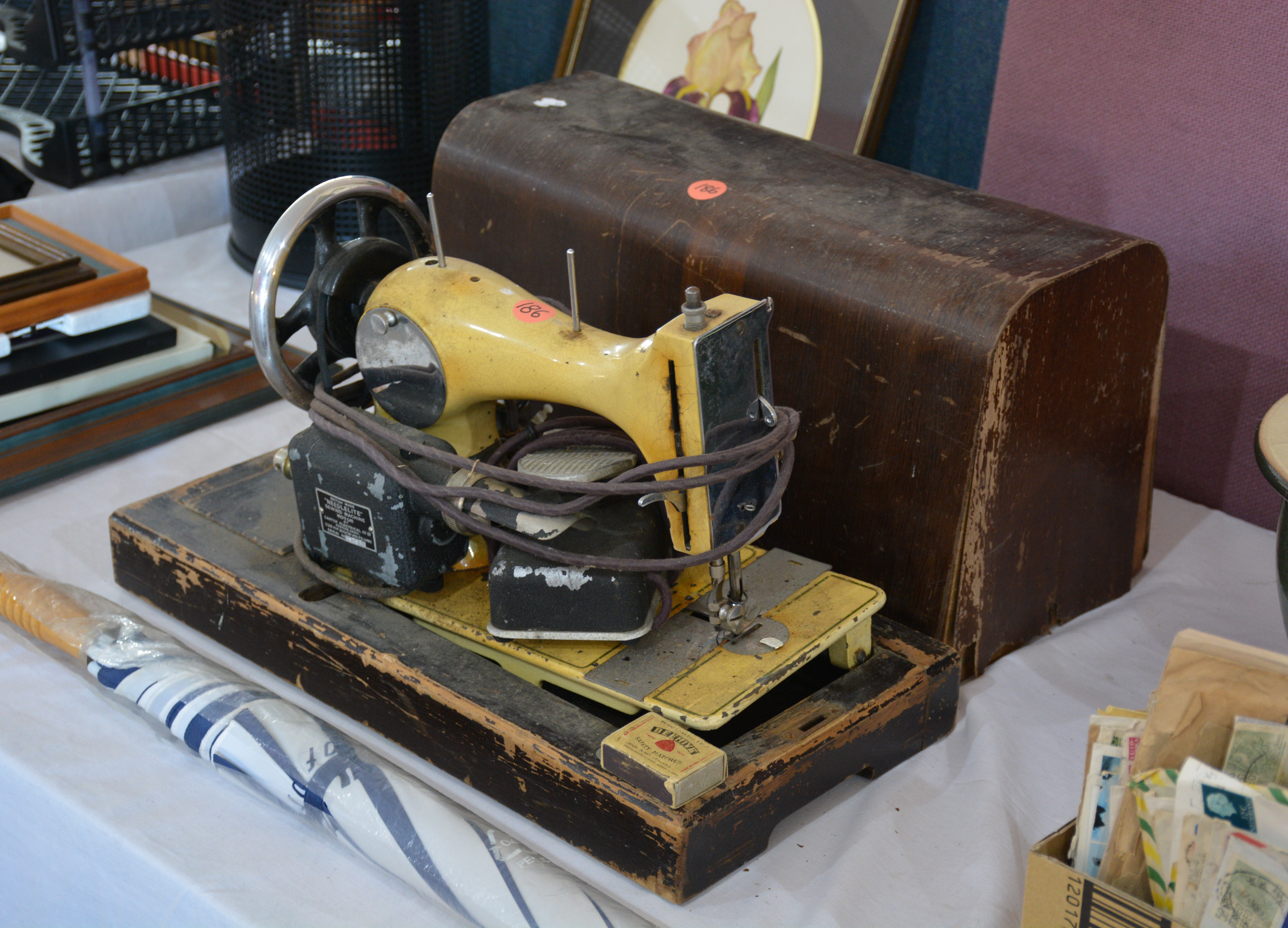 Vintage Vickers Sewing Machine and Case — NZ auction result