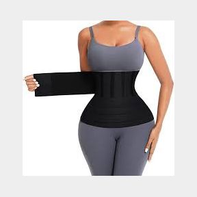 Premium Bandage Waist Trainer Belt for Tummy Wrap - 5m - Improves Posture Pospartum Recovery- 51748/10212 SN B2 (S11)