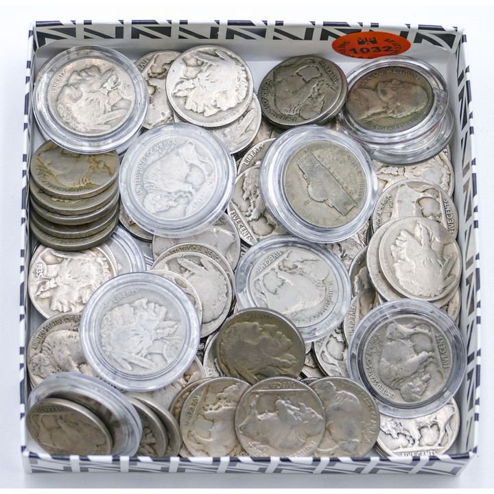 Box US Buffalo Nickels etc.