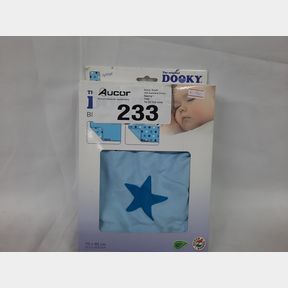 THE ORIGINAL DOOKY BLANKET - BLUE STARS - 70X85CM