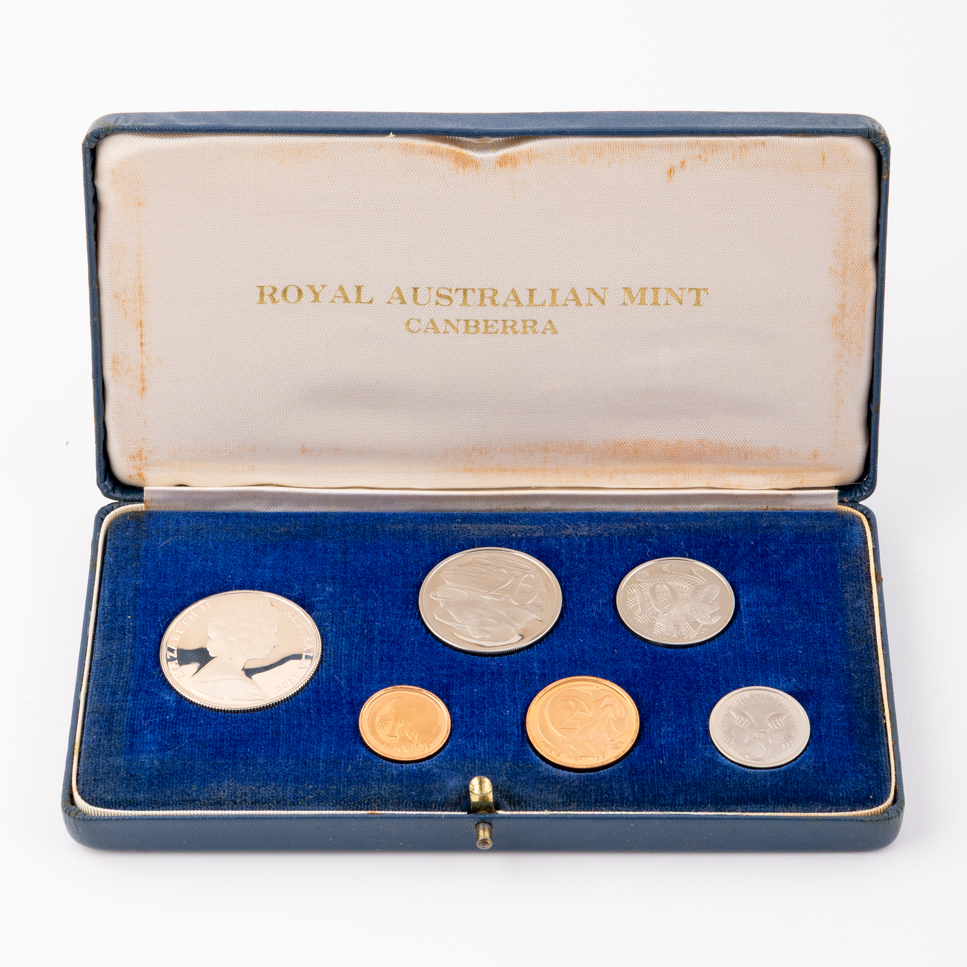 Elizabeth II, One Cent - Fifty Cents, 1966, FDC