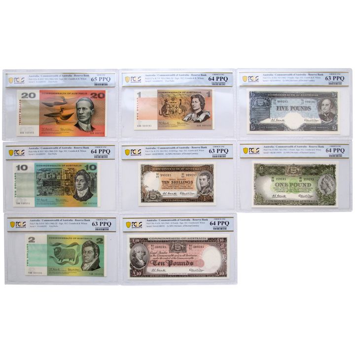 NPA 25th Anniversary of Decimal Currency Set,