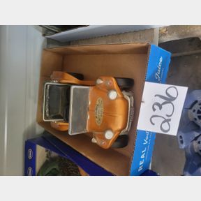 UPDATED! - DAMAGED! McCormick Dune buggy decanter
