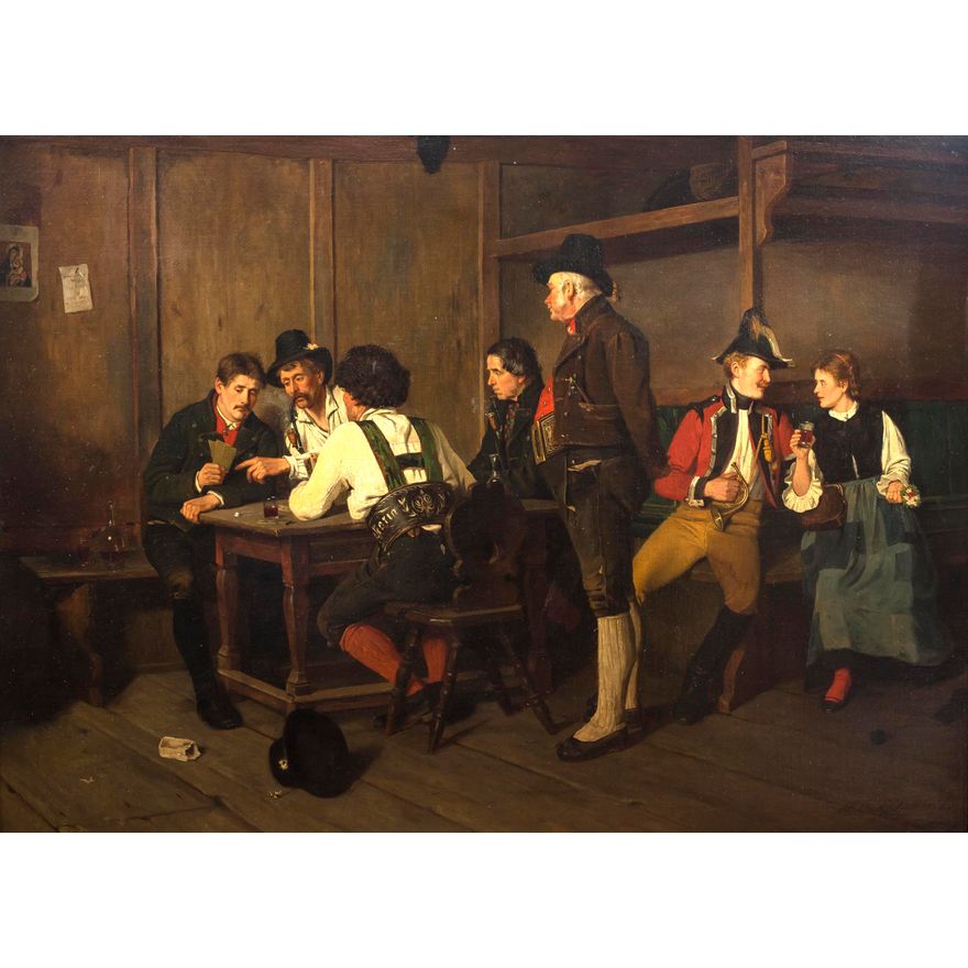 Walter Dendy Sadler | W karczmie, 1876 r.