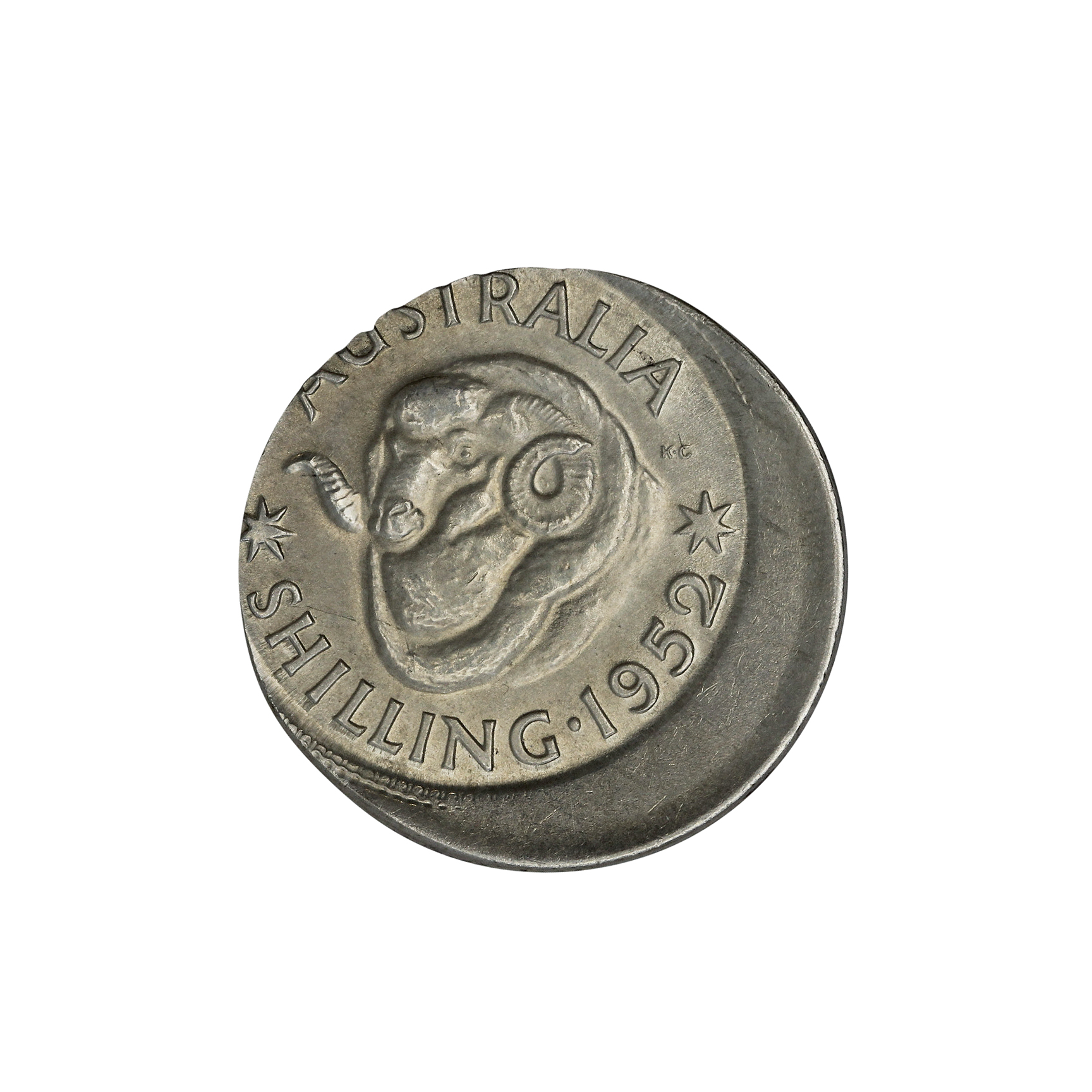 George VI, Shilling, 1952, CHU