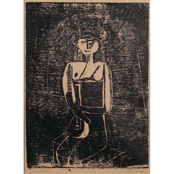 Ryszard Stryjec | Dziewczyna z mandoliną, 1961 r.