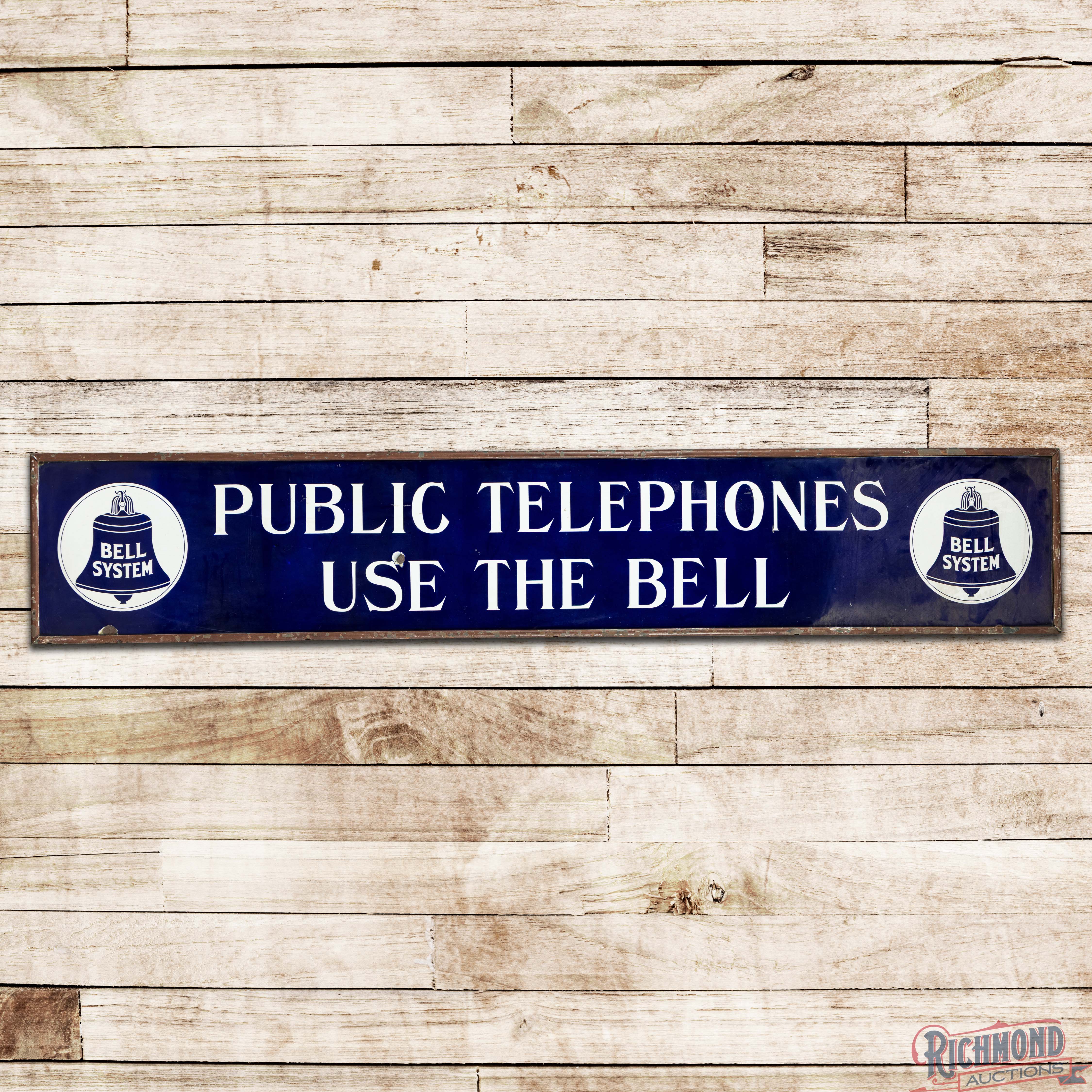 Large Bell System Public Telephones Use the Bell 8.5 Single Sided ...