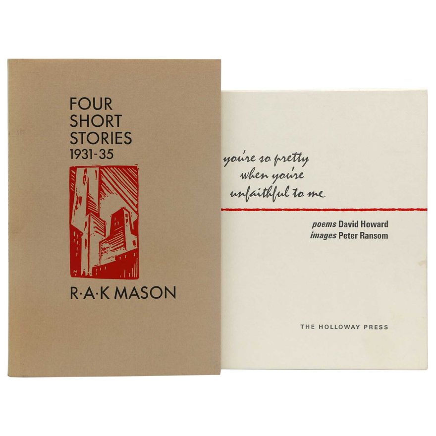 MASON, R.A.K   [2 titles] - Four Short Stories 1931-35