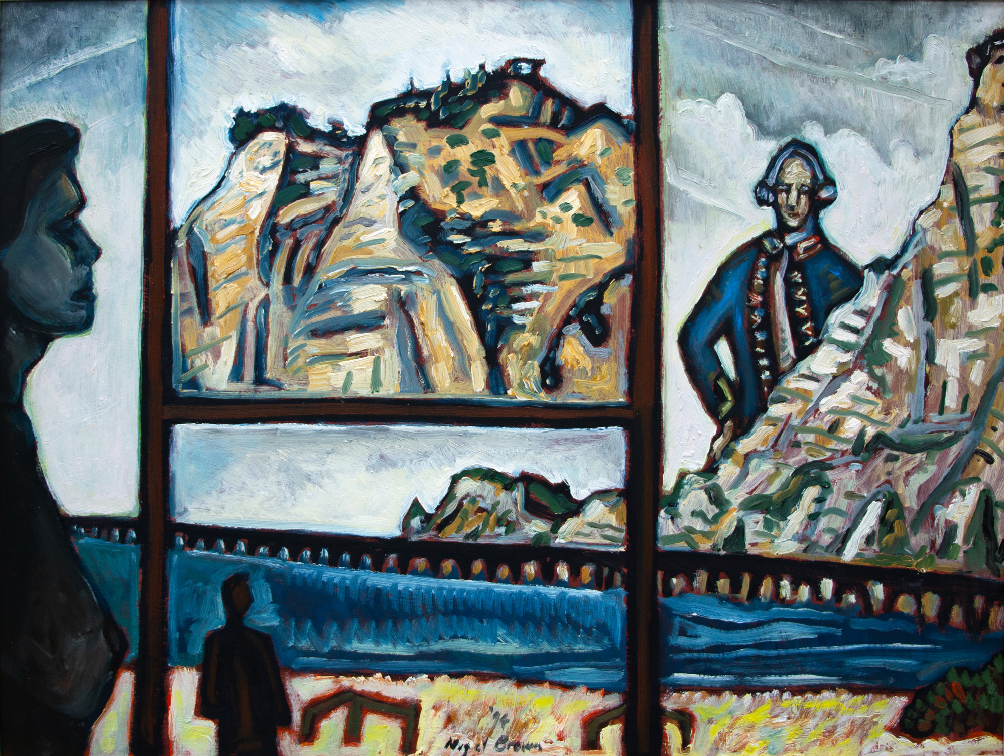 Nigel Brown  'Tolaga Window' — sold at auction in New Zealand for $7,500