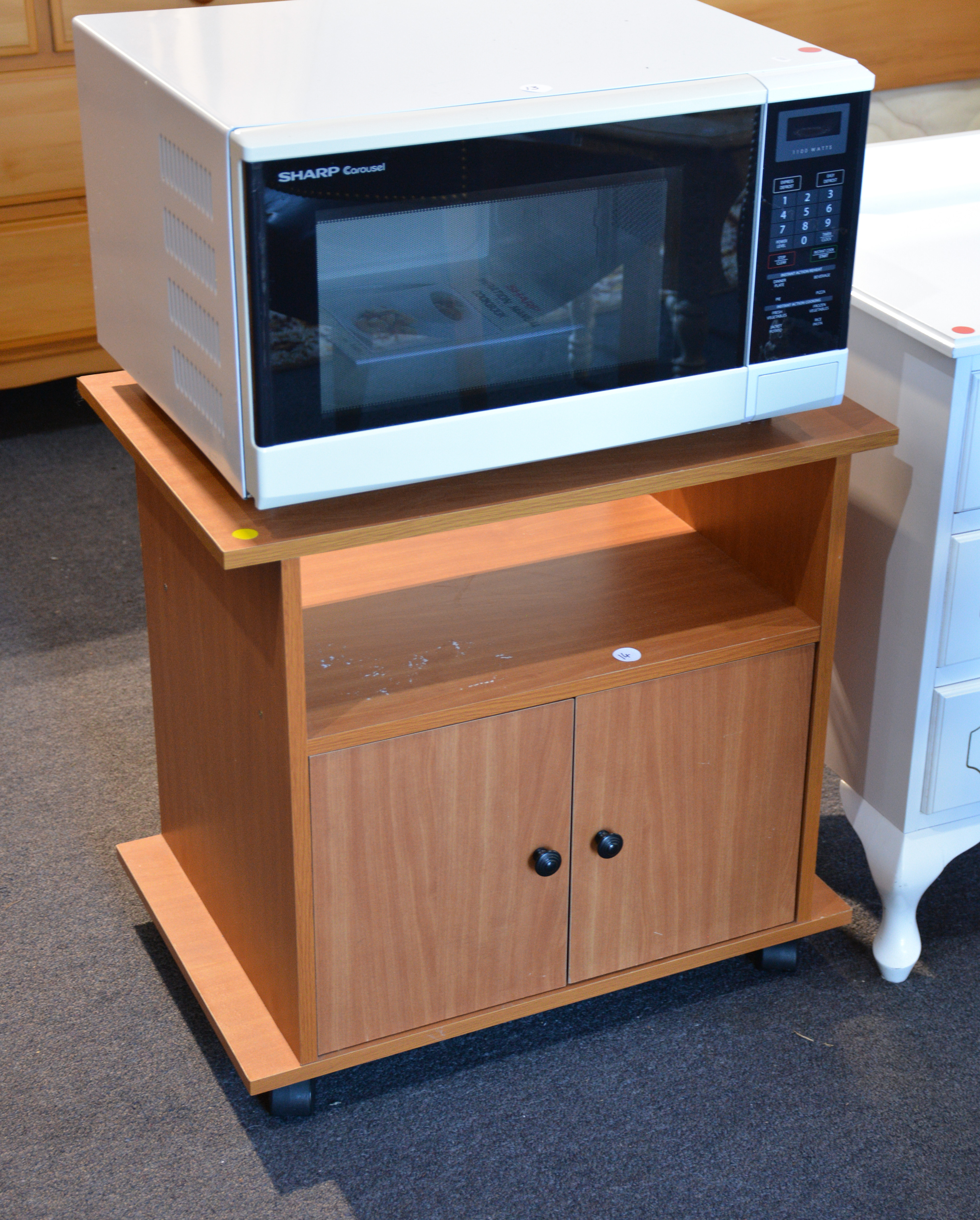 Small Cabinet with Cupboard — NZ auction result