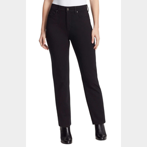 GLORIA VANDERBILT TAPERED HIGH RISE AMANDA SLIM KNIT PONTE SZ 12