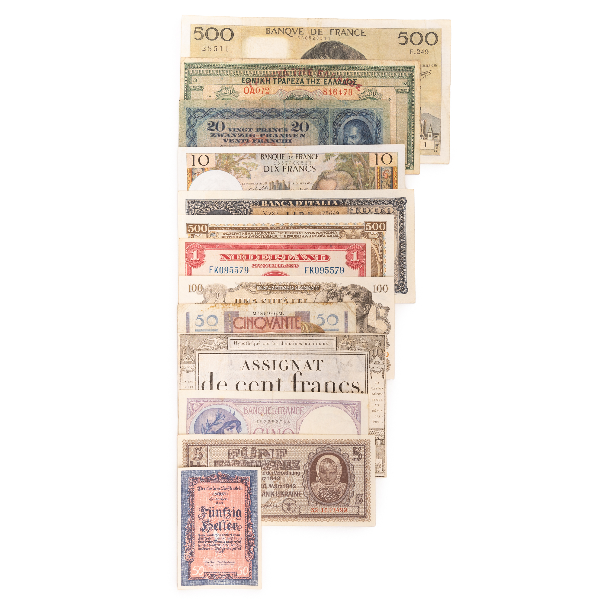 Europe, Accumulation, 1900s, VG - EF