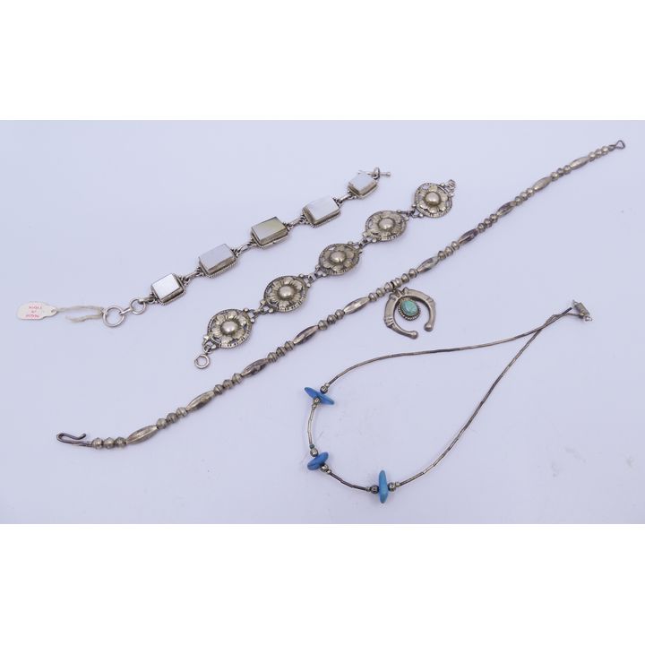 Box Southwest Silver Necklace Etc