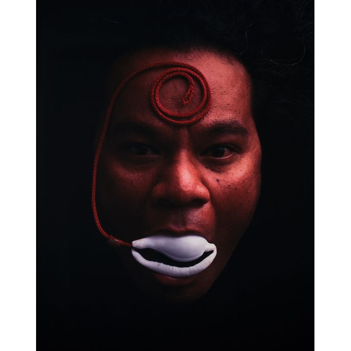 Sofia Tekela-Smith 'Savage Island Man with Pure (Red)'
